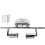 2Light Spotlight Vanity Mirror Light Rotatable Chrome Spotlights GU10 Socket Ceiling Spotlight Directional Lighting 3