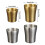 304Stainless Steel Double Wall Drinking Cups-Gold 300ML 4