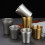 304Stainless Steel Double Wall Drinking Cups-Gold 300ML 3