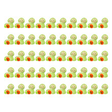 50 stuks gloeiend in het donker rijkdom-Groene Persimmon Ruyi