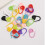 Plastic Stitching Pin Crafting Clip For Knitting And-Black 6
