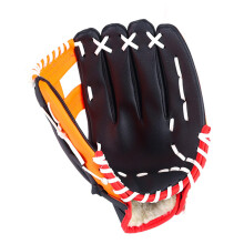 Adult Softball Mitten, Kids Youth Baseball Softball Single Mitt Gloves, All Ages, Orange 10.5 Inches