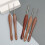 Wooden Handle Crochet Hook Needle Stainless Steel-Hstyle 7