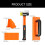 Heavy Duty Laminate Flooring Tool Flooring Tool-60 piece set 4