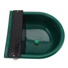 Bebedero con válvula de flotador para animales, suministro continuo de agua fresca, bebedero automático para ganado con ajuste de nivel de agua,