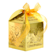 Packung mit 50 Eid Mubaraks-reflektierendes Gold