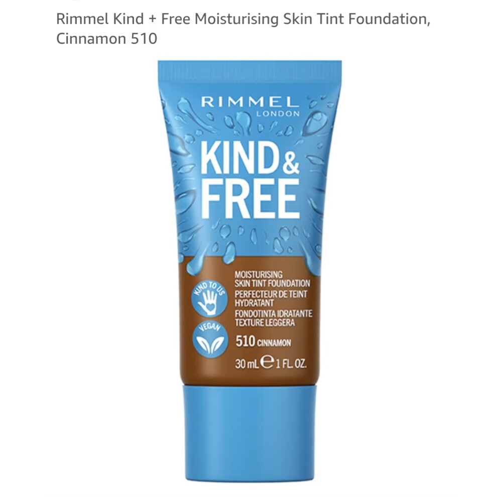 Rimmel Kind & Free Moisturising Skin Tint 510 Cinnamon
