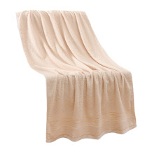 Elegante katoenen handdoek, snelle absorptie-Lichte koffie