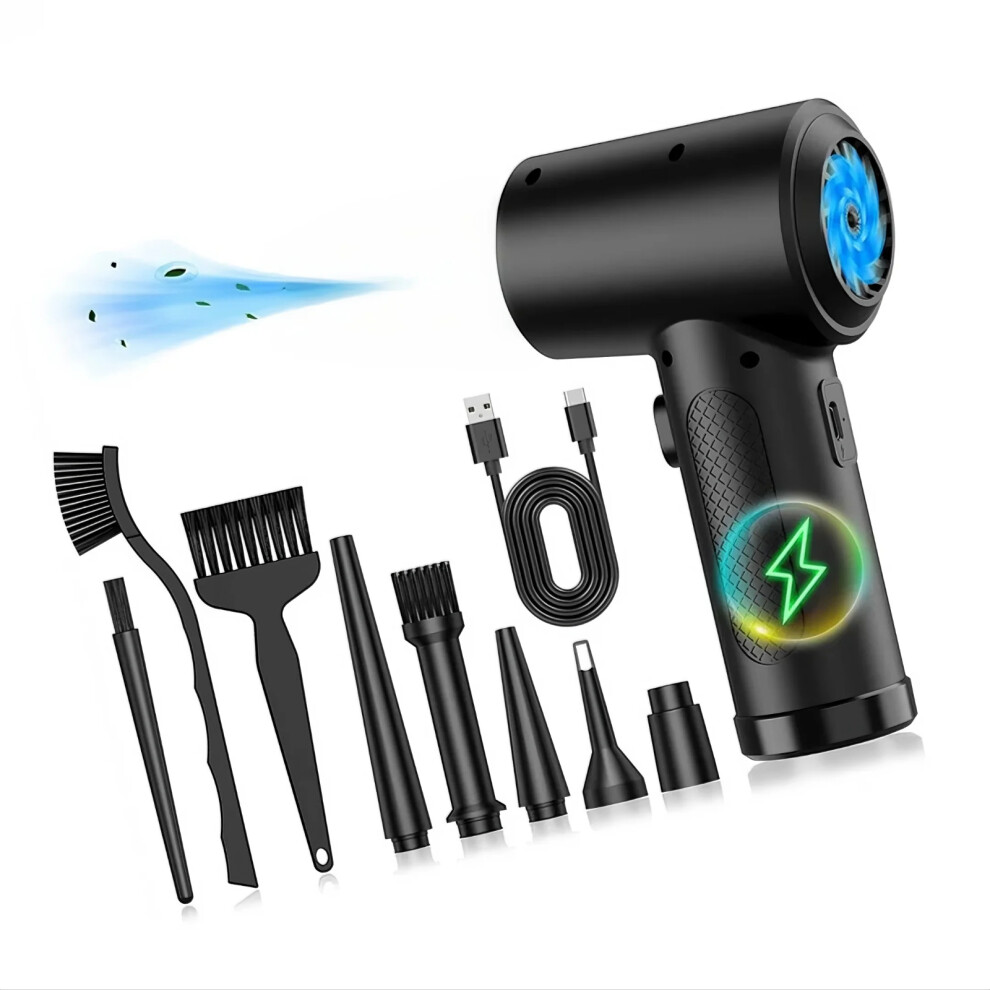 Rechargeable 50000Rpm Compressed Air Duster Cleaners Air Blowers 7696000691336