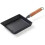 Japanese Style Thickened Cast Iron Frying Pan No Coating Rectangular Omelette Pan Mini Size Heat Resistant 5