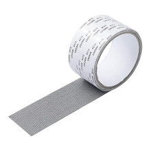 Kit de reparo de telas com design autoadesivo, adesivo fácil de usar para telas de janelas e portas, fita adesiva forte para reparo de telas com