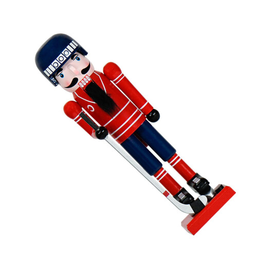 Traditioneller Eishockeyspieler, Nussknacker, Tischfigur,