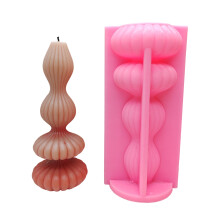 Kerzen-Silikon-Formen für Kerzen, Seife, Gips,-Kerzenform A