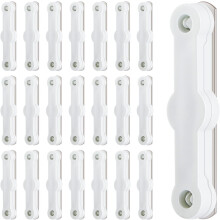 Moeiteloze raambediening met een strak wit design, een solide metalen raamvergrendeling voor verbeterde functionaliteit en stijl.