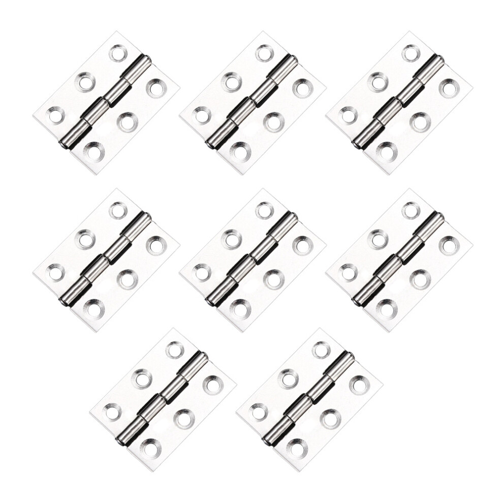 Metal Silver Hinges, Customizable Tension Control Effortless Installation Foldable Butt Hinge For Heavy Doors, Long Hinge Life And Secure Reliability 9198585847446