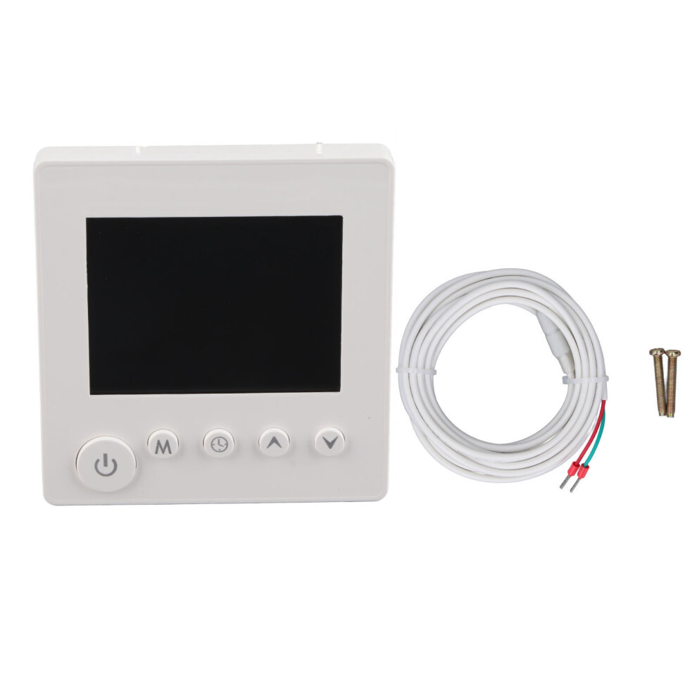 Digital Programmable Thermostat Smart Thermostat For Electric Heating Lcd Display High Accuracy Temperature Control Microcomputer Based System Fan Coi 9198585847880