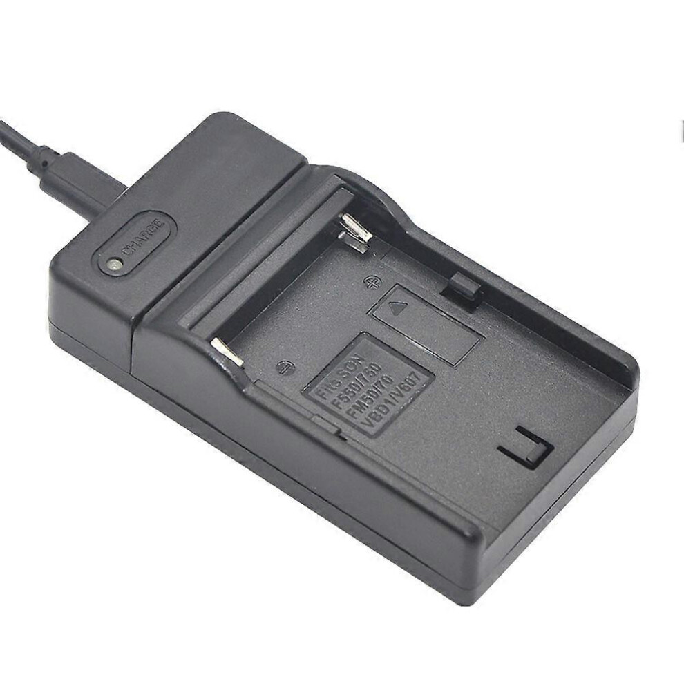 Usb Battery Charger For Sony Np-F550/F570/F750/F970/F770/F960/F330 Action Camera Red/Green 6935161383461
