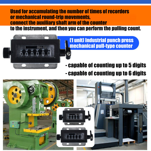 0-99999/0-999999 Manual Counter Hand Counters-Six digit 1