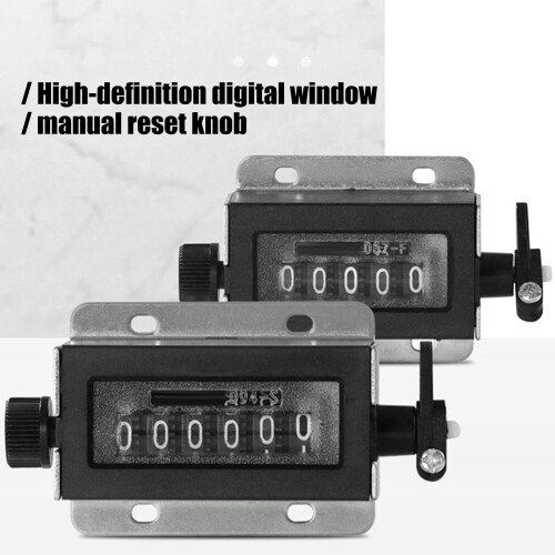 0-99999/0-999999 Manual Counter Hand Counters-Six digit 2