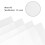4 PCS 14 Count Plastic Mesh Canvas Sheets for Embroidery, White Plastic Needlepoint Canvas (8 X 11 3