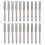 20Pcs Silver 4mm Rotary File Sharpening Tool Kit for Chainsaw Sharpener 1