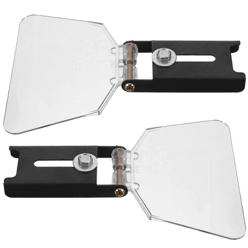 2pcs Bench Grinder Guard Shield Grinder Eye Guard 6 Inch Angle Grinder Cover