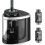 Electric Pencil Sharpener, Automatic Battery Powered Pencil Sharpener for Home and Office School, Black 1