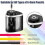 Electric Pencil Sharpener, Automatic Battery Powered Pencil Sharpener for Home and Office School, Black 3
