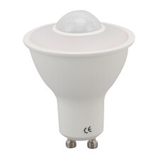 GU10 LED Bulb Infrared Motion Sensor 5W 500LM Ceiling Light Corridor Light Porch Light White Light A
