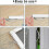 50 Pcs Window Screen Tension Spring, Corner Mount Flat Window Spring Stainless Steel Window Screen C Edition 0709 3
