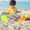 Set Giocattoli Per Sabbia Bambini Secchiello Pale Da Spiaggia 7