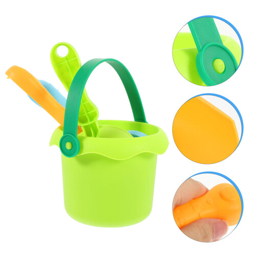 Set Giocattoli Per Sabbia Bambini Secchiello Pale Da Spiaggia 2