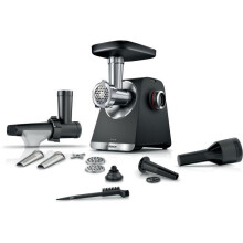 Hachoir a carne BOSCH Série 6 MFWS650B - 500 W - 3,5 kg/mn - 3 grelhas de picador - Preto