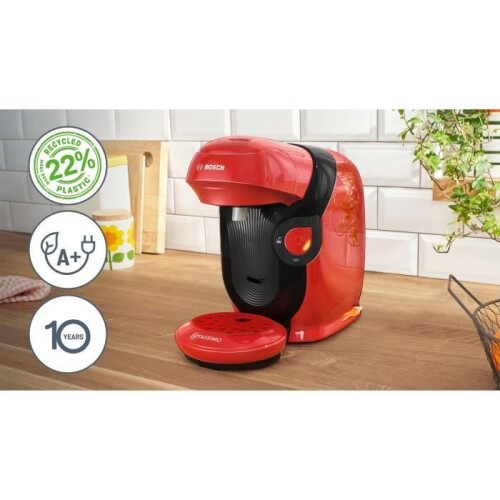 Bosch Macchina da caffè multi-bevande - BOSCH - TASSIMO - T11 Style rosso - 1400 W 1