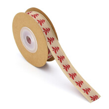 Bastelband aus Jute, strapazierfähiges Leinenmaterial und multifunktional für rustikale Eleganz (1,5 cm Breite)
