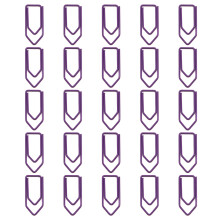 Kreative Büroklammern in Buntstiftform,-Lila