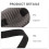 2Pz Per Casco Hockey, Imbottitura Nera Comfort 9