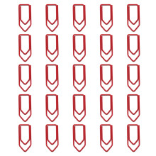 Trombones en métal de couleurs assorties avec motif de-Rouge