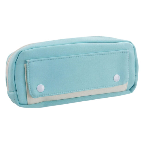 Multifunctional Compartment Pencil Case Student Large-Green