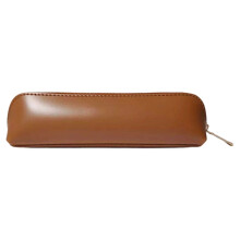 Penhouders met ritssluiting, premium penopbergtas,-bruin