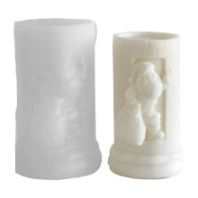 Mehrzweck-Silikonform für Weihnachtsmannkerzen für-5395