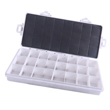 Draagbare Plastic Verf Case 12/18/24 Wells Lekvrij-24 vierkanten