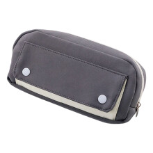 Étui à stylos porte-stylos spacieux porte-crayon-gris