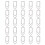 25 Pieces Assorted Color Metal Bookmarks Clips with-silver 1