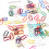 25 Pieces Assorted Color Metal Bookmarks Clips with-silver 3