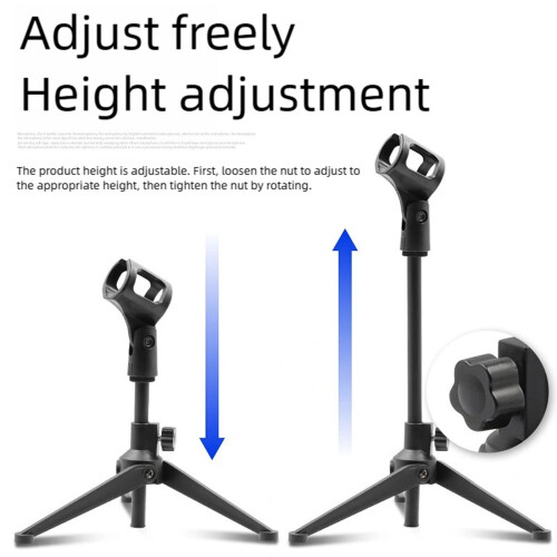 Support de support de micro de bureau universel, Angle-UN 1