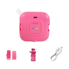 Lumière de remplissage de téléphone portable-Rose rouge