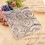 Embossing Folder Uneven Plastic Swirl Embossed Template Stencil 6