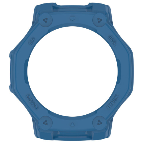 Coque de protection à motif creux moderne, accessoire de-Bleu
