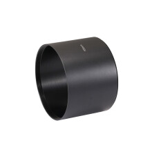 Pare-soleil en aluminium noir mat pour objectifs 150 600 mm 60